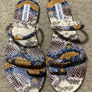 Steve Madden Snakeskin sandals